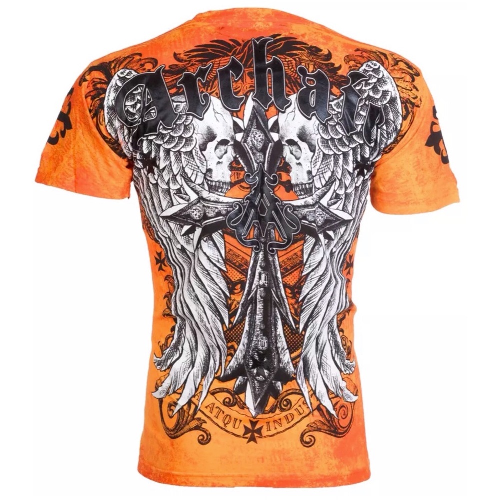 ARCHAIC AFFLICTION Men's T-Shirt LUSTROUS Wings